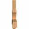 Ekena Millwork Davenport Timber Gable Bracket, Western Red Cedar, 84"W x 24"H x 3 1/2"D x 3 1/2"F, 7/12 Pitch GBW084X24X0404DAV00SWR - alternate 4